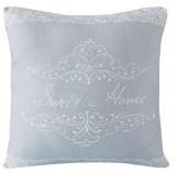 Dekorační povlak 45x45 - HOME 08 stříbrný